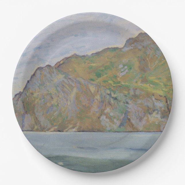 Plato De Papel Lago de Garda (por Koloman Moser) (Anverso)