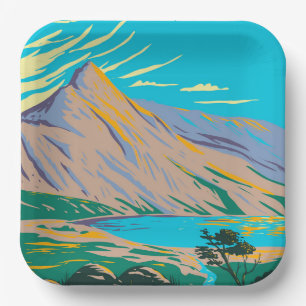 Plato De Papel Lago Glaslyn
