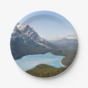 Plato De Papel Lago Peyto - Parque Nacional Banff, Alberta, Canad