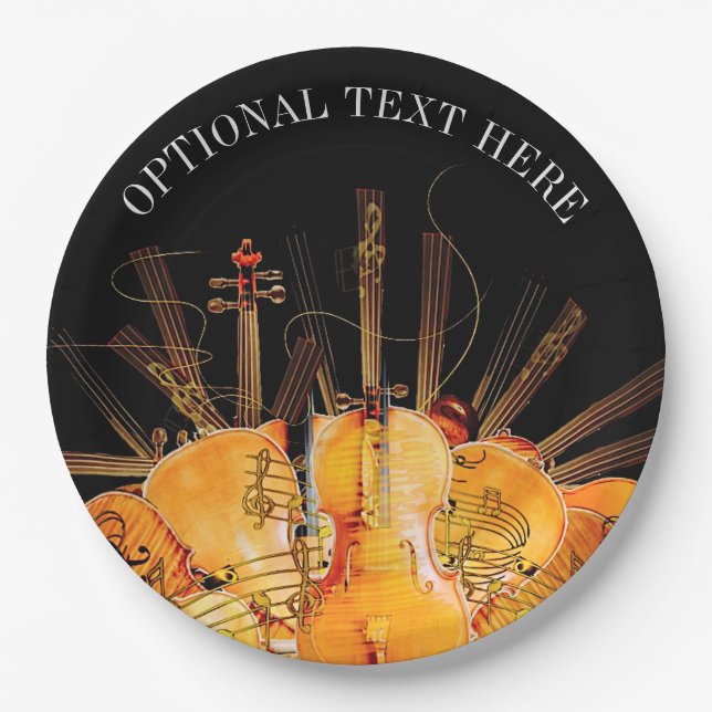 PLATO DE PAPEL LAS CADENAS DE SOL (Anverso)