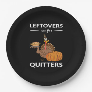 Plato De Papel Las Leftovers Son Para Quitters V