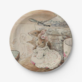 Plato De Papel Las placas de papel de ratón