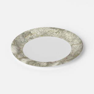 Plato De Papel L'Asie - Asia