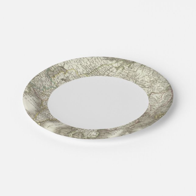 Plato De Papel L'Asie - Asia (Angular)