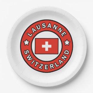 Plato De Papel Lausanne Suiza