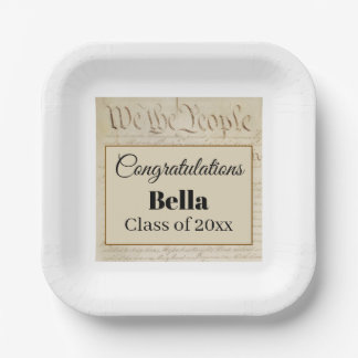 Plato De Papel Law School Lawyer Paralegal Graduate Constitution