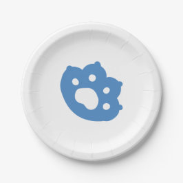 Plato De Papel Laze Furr Days - Diseño de gatos perezosos