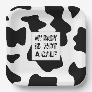 Plato De Papel Leche de vaca