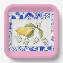 lemon mahjong pink