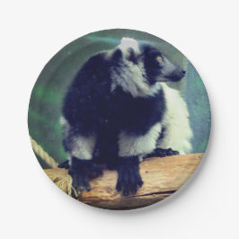 Plato De Papel Lemur