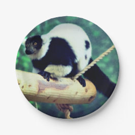 Plato De Papel Lemur