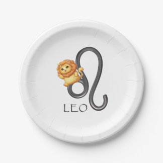 Plato De Papel Leo Paper Plates