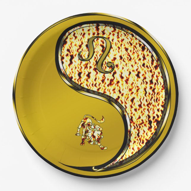 Plato De Papel Leo the Lion (Anverso)