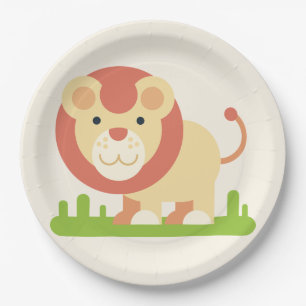 Plato De Papel León