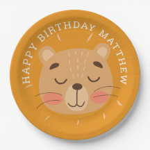 León lindo. Famoso bebé de safari animal cumpleaño