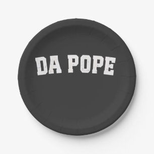 Plato De Papel León XIV Iglesia Cristiana Da Pope Da