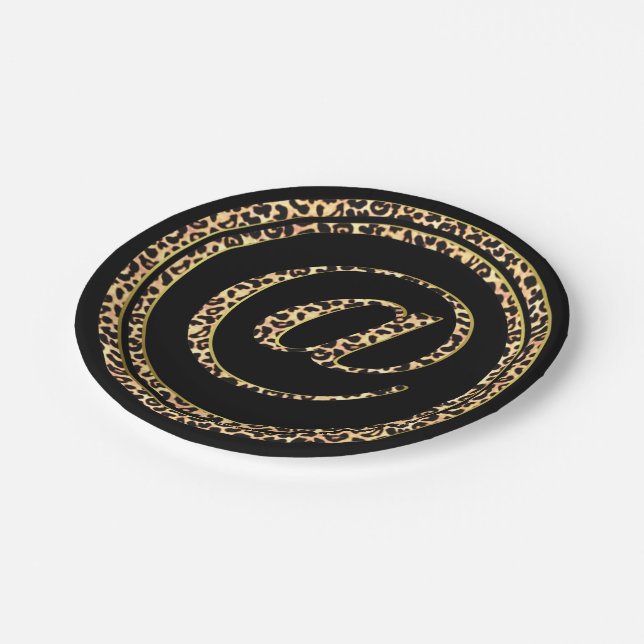 Plato De Papel Leopard @ (Angular)