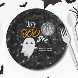 Plato De Papel Let's BOOgie Disco Halloween