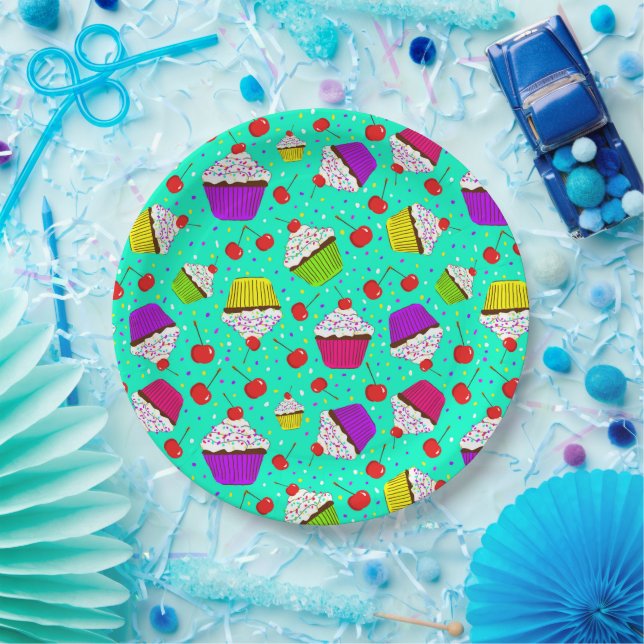 Plato De Papel let's go party plate (Fiesta)