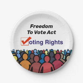 Plato De Papel Ley de derecho de voto