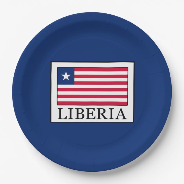 Plato De Papel Liberia (Anverso)