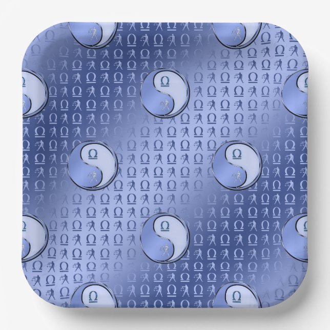 Plato De Papel Libra las escalas (Anverso)