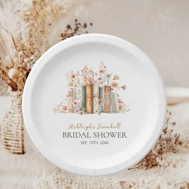 Plato De Papel Libro Tema Nuevo Capítulo Fiesta de Despedida de S (Subido por el creador)