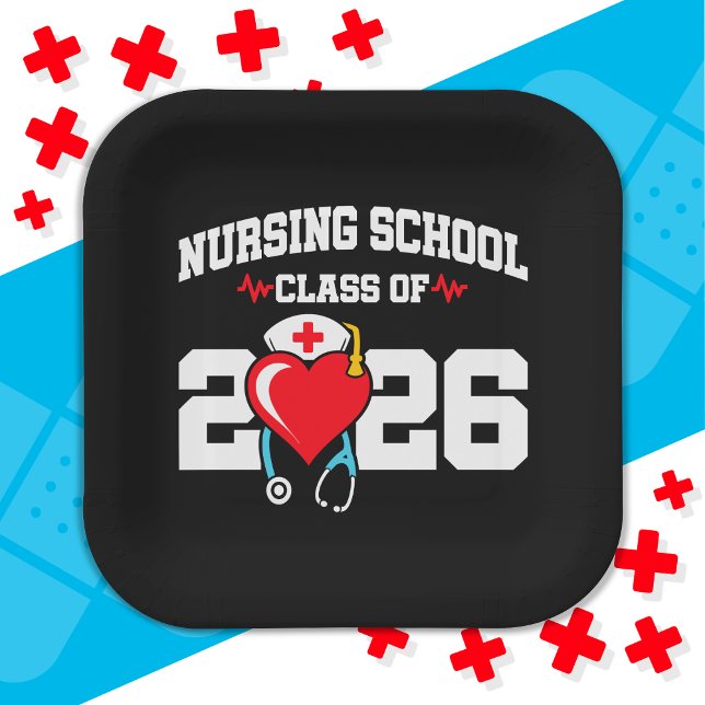 Plato De Papel Licenciado en enfermería 2026 (Subido por el creador)