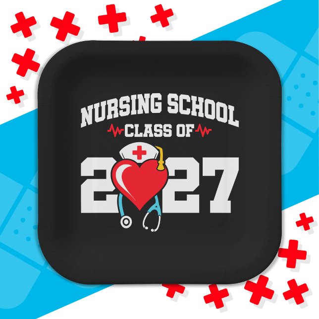 Plato De Papel Licenciado en enfermería 2027 (Subido por el creador)