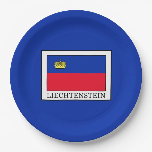 Plato De Papel Liechtenstein (Anverso)