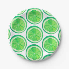 Plato De Papel Limes - Placas de papel