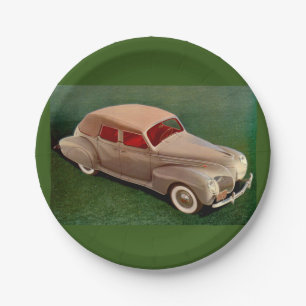 Plato De Papel Lincoln Zephyr 1939
