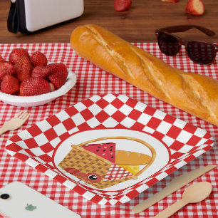 Plato De Papel lindas placas de papel fiesta de picnic