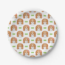 Lindo perro Beagle acuarela