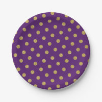 Lindo Purpura Violeta Con Lunares De Purpurina Dor