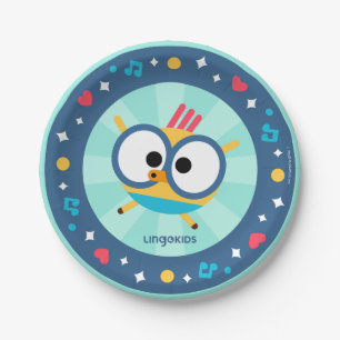 Plato De Papel Lingokids Party Paper Plates with Billy