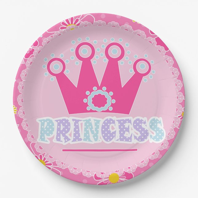 Plato De Papel Little Kitty (Anverso)