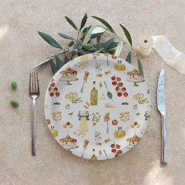 Plato De Papel Little Meatball | Holy Ravioli Birthday Party