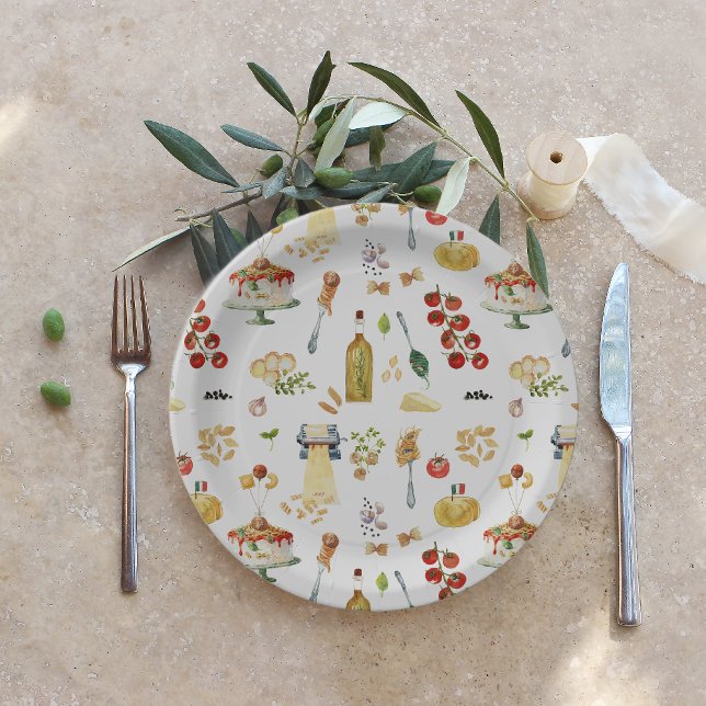 Plato De Papel Little Meatball | Holy Ravioli Birthday Party (Subido por el creador)