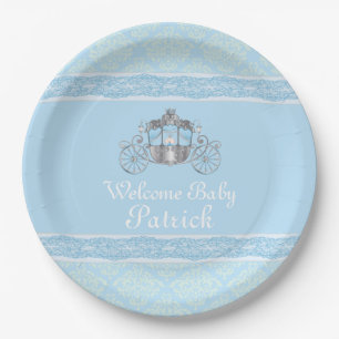 Plato De Papel Little Prince, Cute, Baby Shower, Placas De Papel