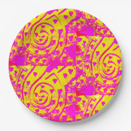 Plato De Papel ¡Llama espiral!