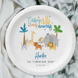 Plato De Papel Llamando a todos los animales Fiestas Fiesta de cu<br><div class="desc">Como padres, crear un día especial para nuestros hijos es una de las mayores alegrías que podemos experimentar, y qué mejor manera de hacerlo que hospedando una fiesta de cumpleaños con tema animal que les permite sentirse como el rey de la jungla! Nuestros modernos suministros para fiestas de cumpleaños ofrecen...</div>