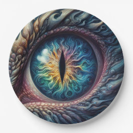 Plato De Papel Llamar a todos los dragones Cumpleaños