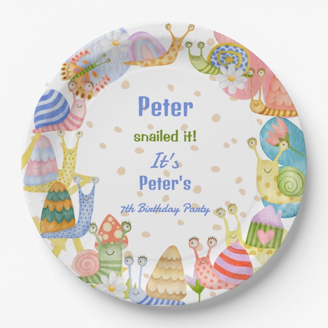 Plato De Papel ¡Lo has escapado! (Anverso)