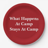 Lo que pasa en el campamento se queda en el campam