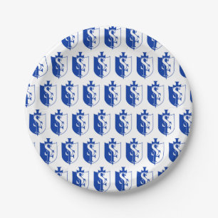 Plato De Papel Logo de St. Frederick