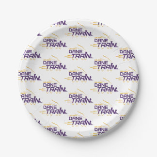 Plato De Papel Logo del Tren de Dane de la UAlbany