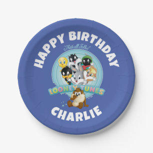 Plato De Papel Logotipo de Baby LOONEY TUNES™   Eso es todo amigo