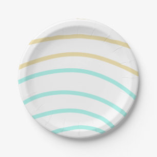 Plato De Papel Logotipo personalizado simple minimalista elegante