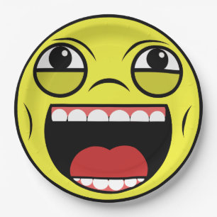 Plato De Papel LOL Face